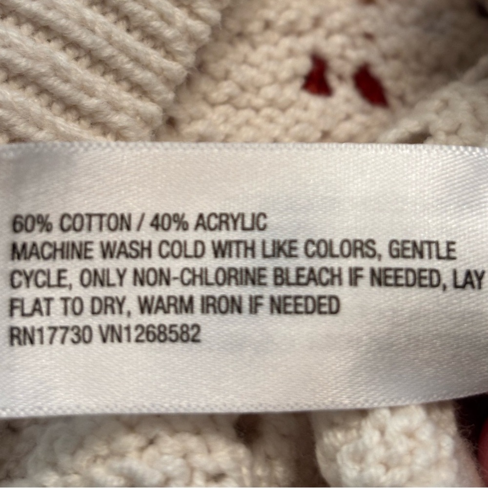 Universal Thread Openwork V-Neck Pullover Knit De… - image 10